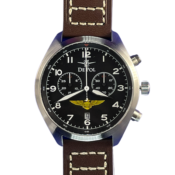 42mm Navy Pilot Chronograph